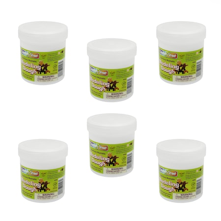 Creativity Street Modeling Dough, 6 Multi-Cultural Assortment, 1 lb. Per Color, PK6 PAC4096